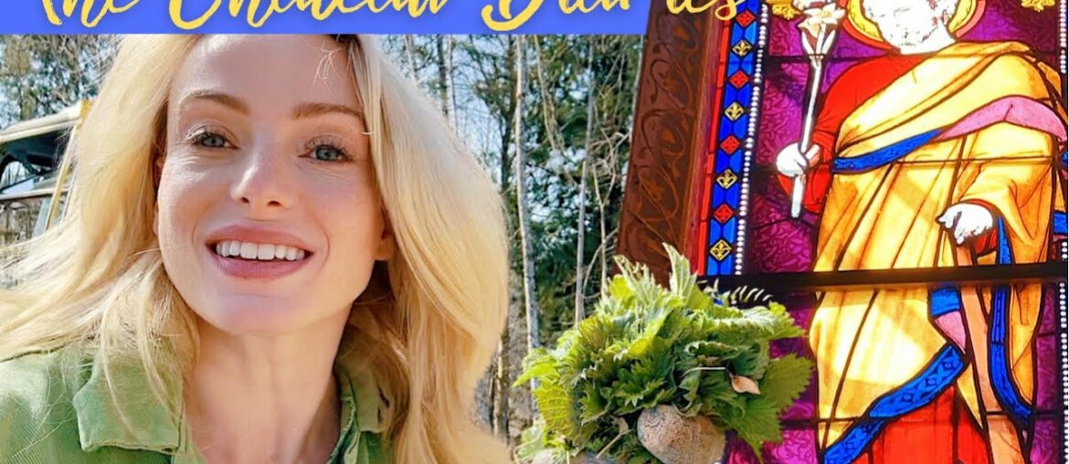 A Satisfying Day of CHATEAU RENOVATION + Stained Glass Restoration & Ukrainian Nettle Soup! A Satisfying Day of CHATEAU RENOVATION + Stained Glass Restoration & Ukrainian Nettle Soup!