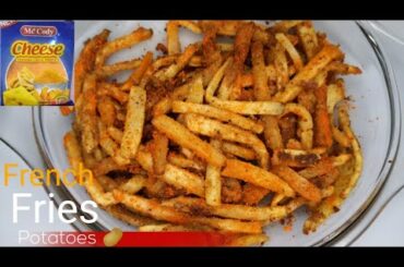 How to Cook French Fries Cheese Potatoes|Potatoes Snack Recipes