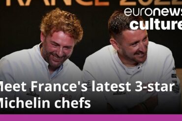 Meet France's latest 3-star Michelin chefs Arnaud Donckele and Dimitri Droisneau