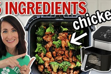 EASIEST 5 Ingredient AIR FRYER Recipes With CHICKEN