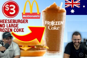 Americans React To 10 Things Australia McDonald's Does Differently Than Us | Macca's ???