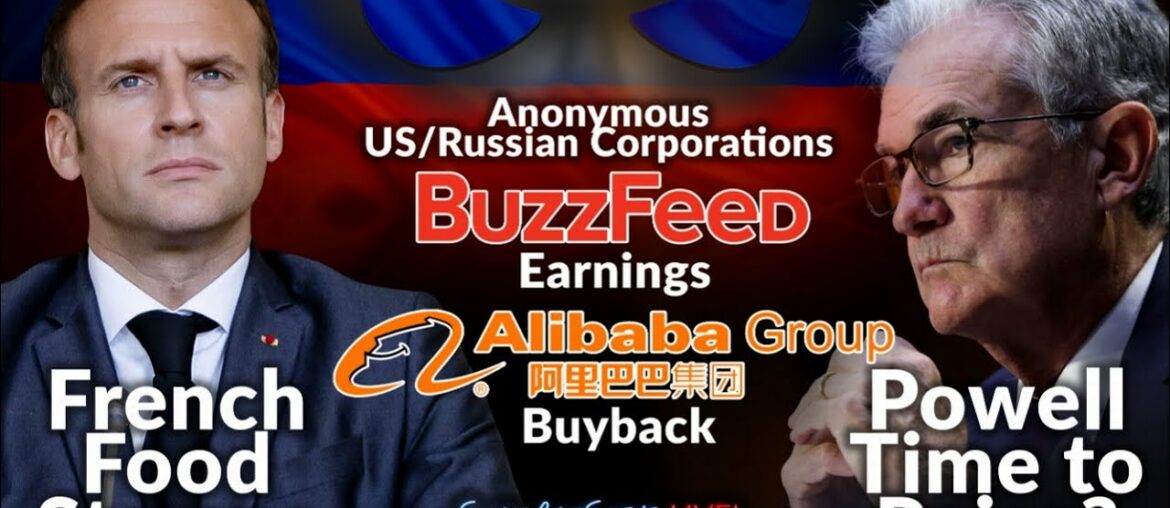 Jerome Powell, Buzzfeed, Anonymous Hackers, French Food Stamps, Alibaba. Jerome Powell, Buzzfeed, Anonymous Hackers, French Food Stamps, Alibaba.