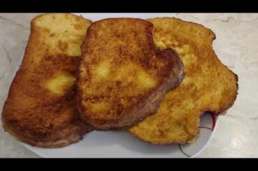 Fried Egg Bread Recipe / French Toast / Eggy Bread / Gypsy Toast