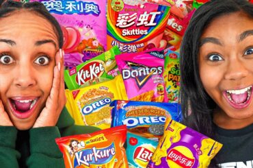 We Tried RARE EXTOIC SNACKS for the First Time!