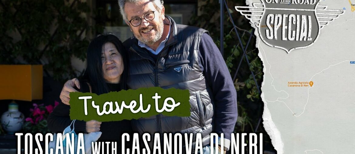 Travel Italy: Secret to creating 100 point wines Pt.2(On the Road w/ Stevie Kim) Casanova di Neri