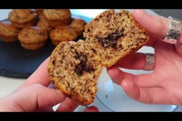 Tu ne pourras plus te passer de cette recette ! Muffin Choco-Banane