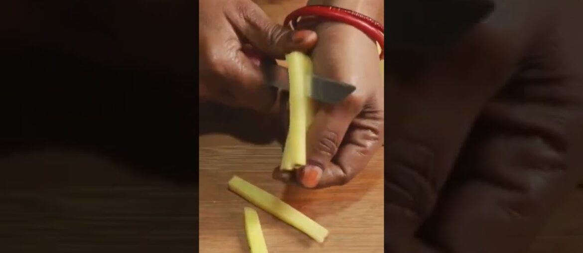 How to make french fries in home // food recipe of french fries // world's best food recipe #shorts