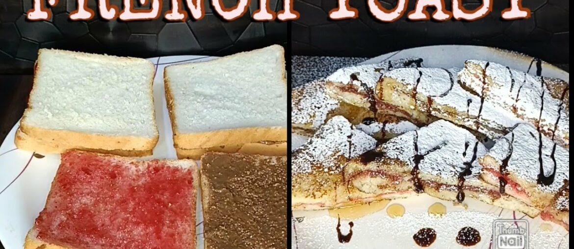 FRENCH TOAST RECIPE || Sweet snack || Quick #toast #breadrecipe #sweet #snack