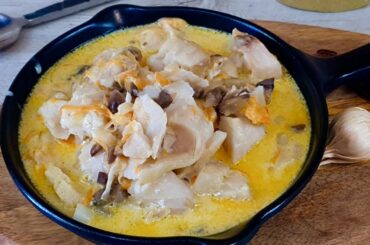 How to Make a Creamy Cod  - French Butter Sauce Recipe