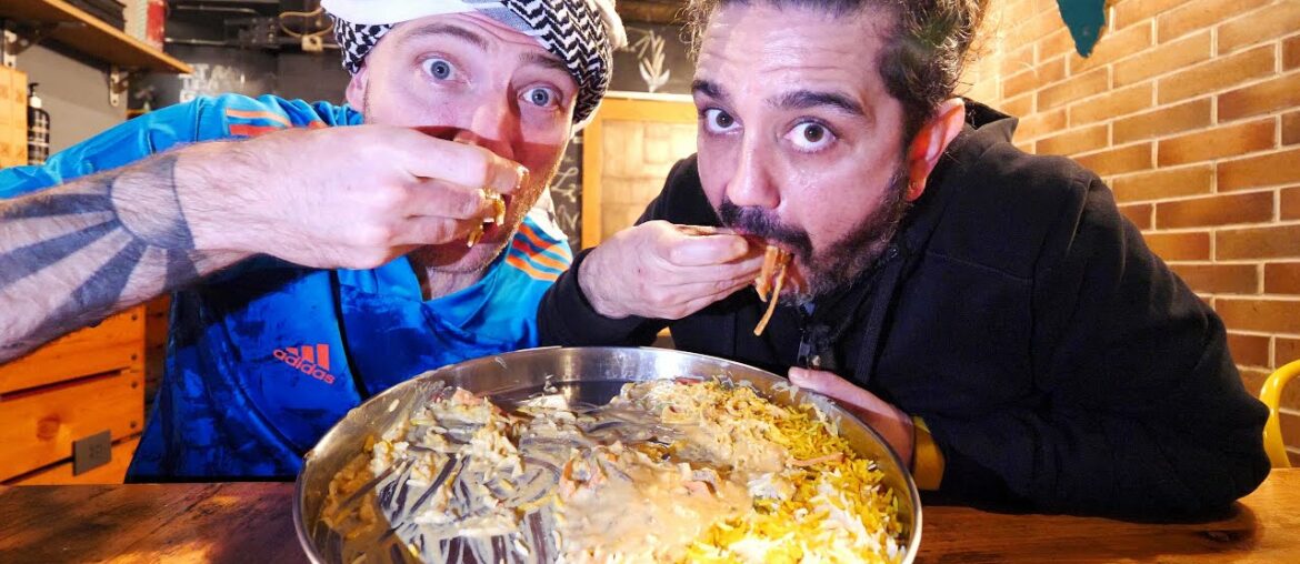 Trying INDIAN FOOD in Beirut, Lebanon!!