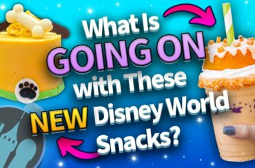 What Is GOING ON with These NEW Disney World Snacks?
