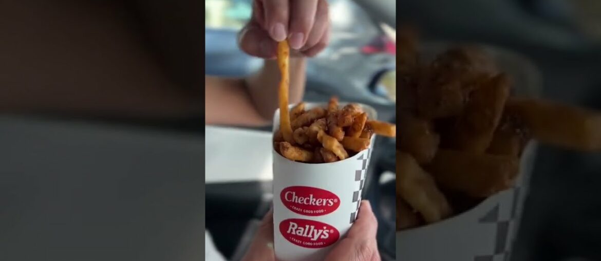 FREE Large French Fries at Checkers // Food Hacks