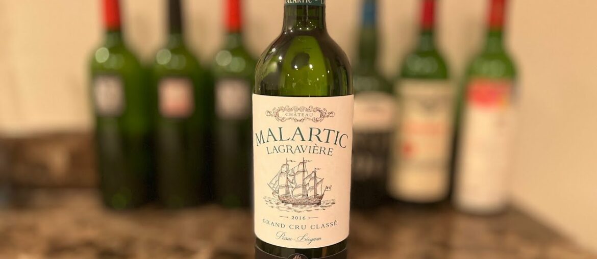 Malartic Lagraviere 2016 Pessac Leognan White Bordeaux Premium Wine Review