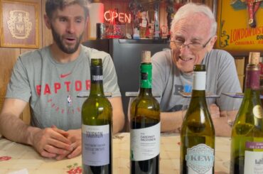 Episode 8 Blind Tasting at Joe's Bar French Gamay vs Ontario Gamay, Ontario Cab vs Australian Cab