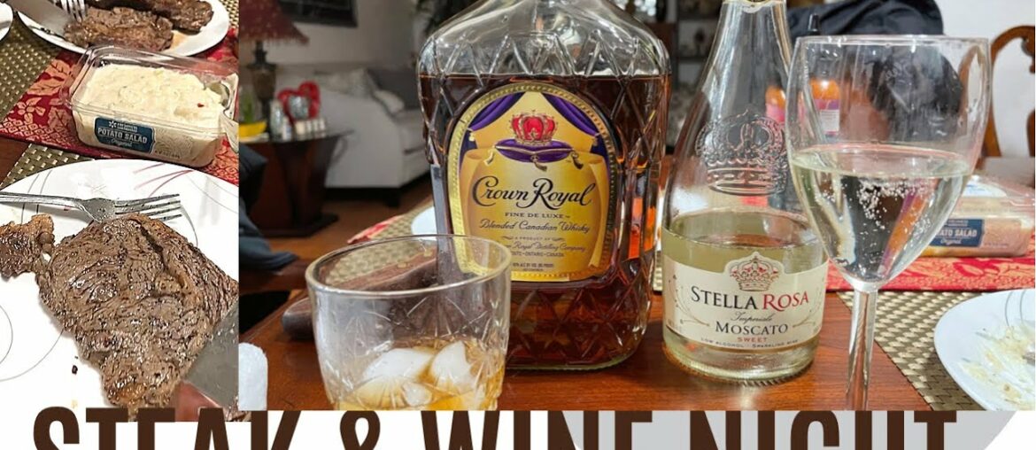 Ribeye Steak Preparation Easy as 1-2-3 l Steak & Wine Night