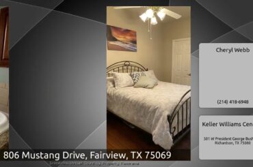 806 Mustang Drive, Fairview, TX 75069