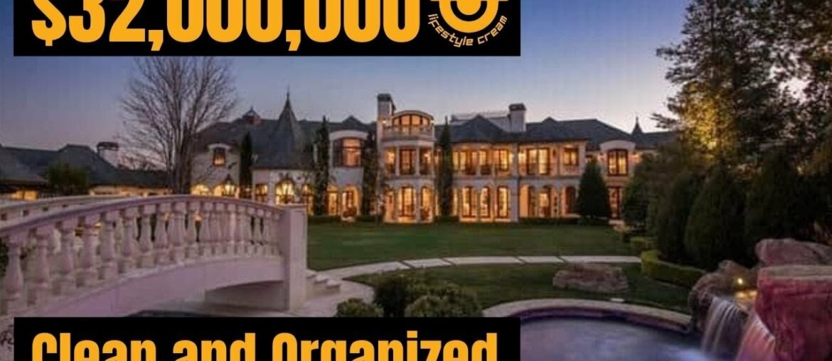 Inside A $32,000,000 Mansion In Calabasas With A Temperature Controlled Wine Room | Calabasas House