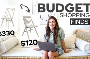 5 Budget DINING Chairs...Dupes for LESS!! Shop with me 2021