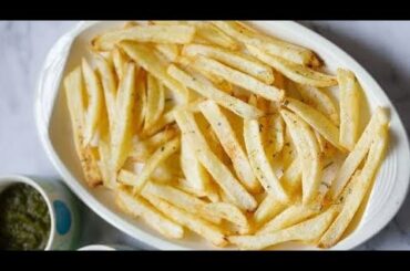 KFC styled french fries with coleslaw recipe