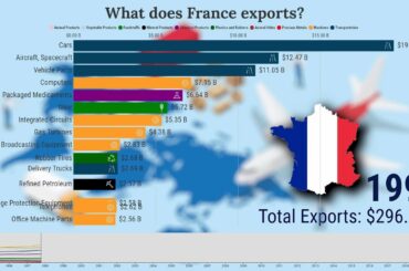 What does France Exports? (1995-2020)