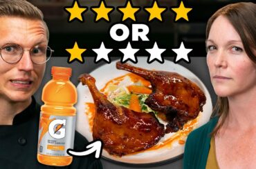 Can Josh Impress Mythical's New Food Critic?