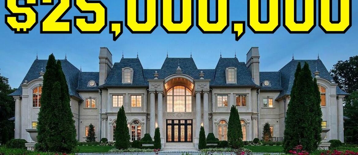 Chateau De La Roche | French Style Mega Mansion in New Jersey Chateau De La Roche | French Style Mega Mansion in New Jersey