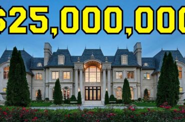 Chateau De La Roche | French Style Mega Mansion in New Jersey