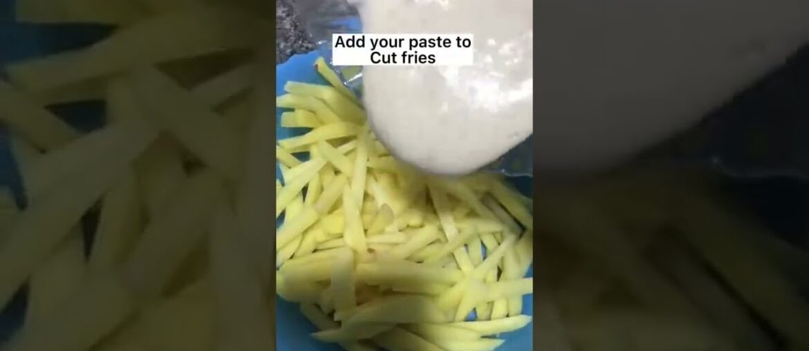 crispy french fries | quick recipw #shorts #recipe #frenchfries #crispy #trending