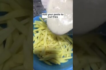 crispy french fries | quick recipw #shorts #recipe #frenchfries #crispy #trending