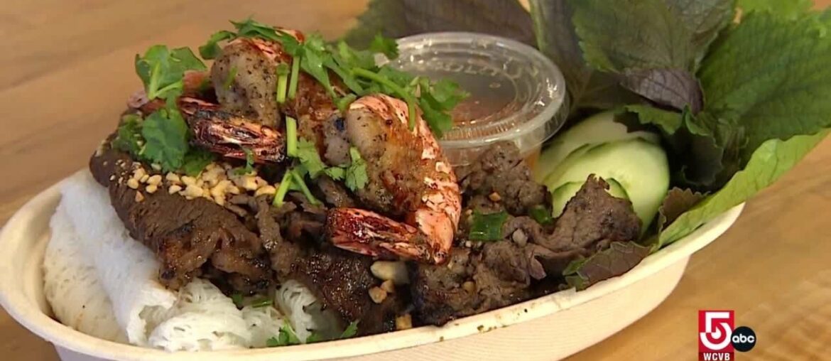 Trying Vietnamese street food and feasting on french fries