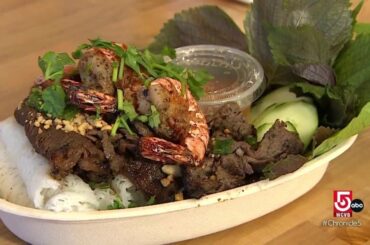 Trying Vietnamese street food and feasting on french fries