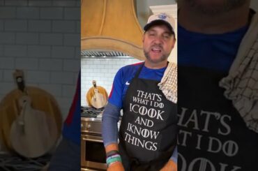 Adam Housley cook fried green tomato BLT's and French onion soup Live on Instagram/28Mar2022