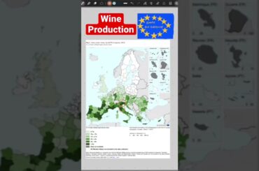 Wine production in Europe #wine #italianwines #frenchwine