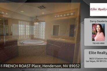 2661 FRENCH ROAST Place, Henderson, NV 89052