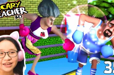 Scary Teacher 3D New Levels 2021 - Part 35 - A Knock Out Prank Walkthrough!!!