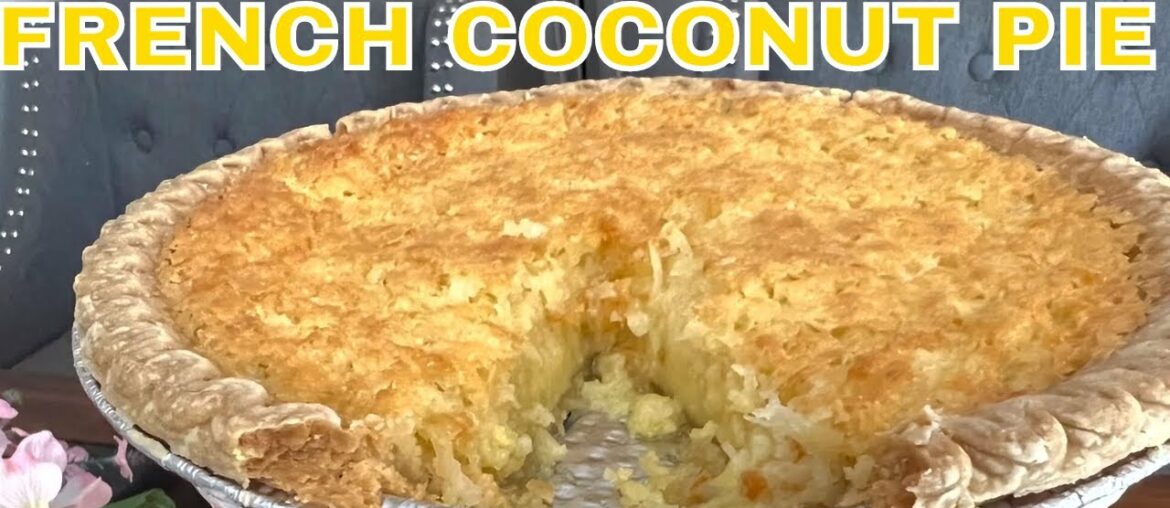 French Coconut Pie Recipe