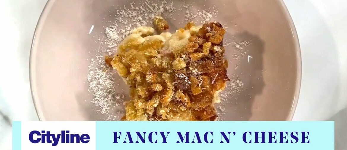 A luxurious mac and cheese made with white wine A luxurious mac and cheese made with white wine