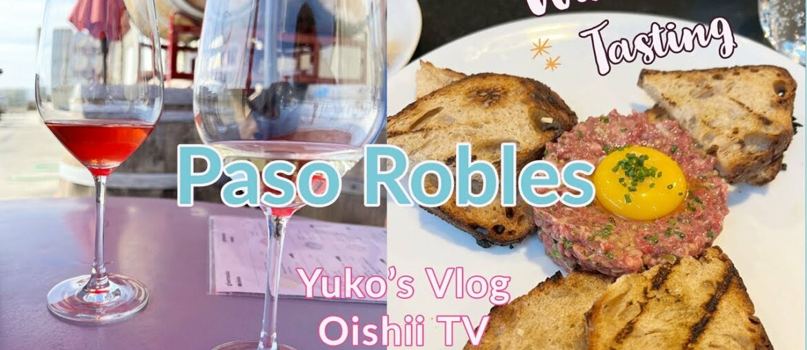 Yuko's Vlog: Paso Robles California Wine Tasting