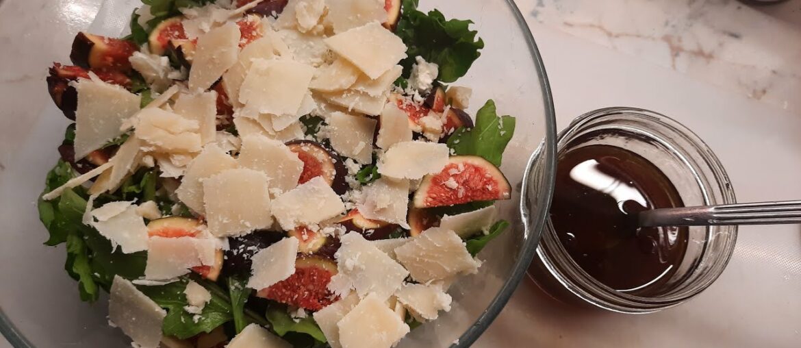 FIG & FRENCH CHEESE  SALAD RECIPE
