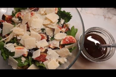 FIG & FRENCH CHEESE  SALAD RECIPE