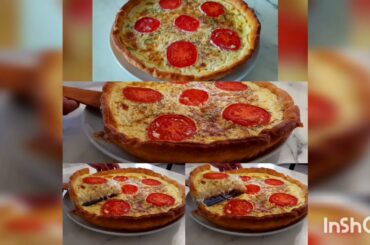 How to make easy French quiche/quiche recipe/how to make simple quiche/how to cook recpie of the day