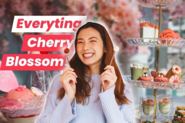 Sakura Dream! The Most Beautiful Afternoon Tea in Tokyo