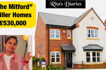 #166 || New Build  House Tour UK 2022 || "The Mitford" from Miller Homes || 4 Bed Home Tour