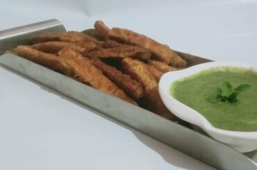Brinjal French fries recipe || began k French fries recipe