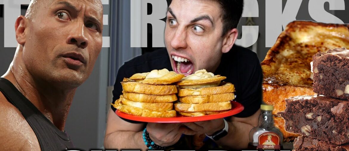 I ATE LIKE THE ROCK FOR 24 HOURS "10,000 CALORIE CHEAT DAY"