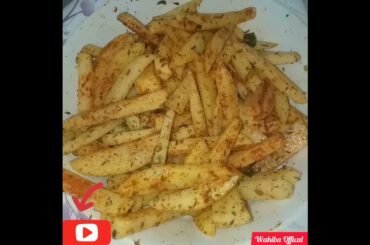 masala French fries ramzan special recipe by wahiba offical!#wahibaoffical#