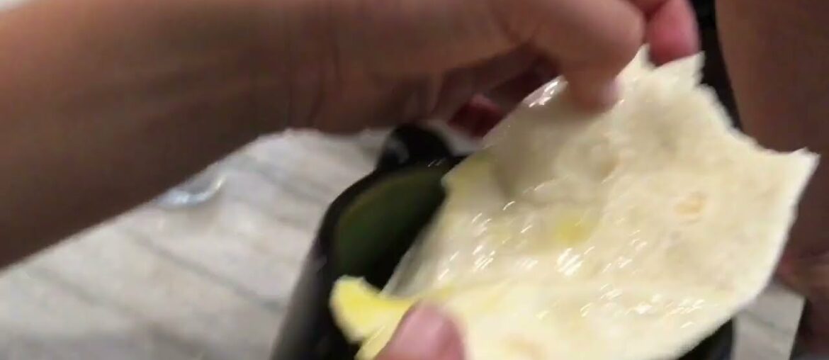 How to make French eggnog (with a tortilla you found on the floor)