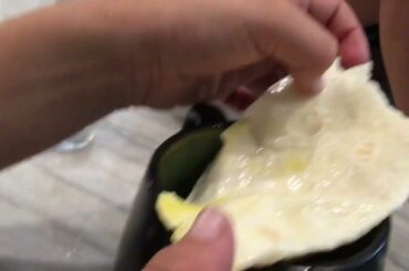 How to make French eggnog (with a tortilla you found on the floor)