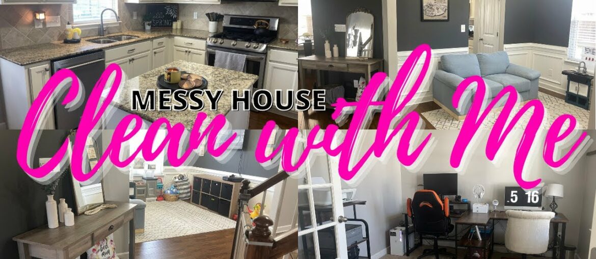 Clean With Me // Messy House // Cleaning Motivation Clean With Me // Messy House // Cleaning Motivation