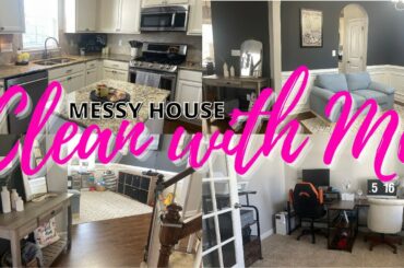 Clean With Me // Messy House // Cleaning Motivation